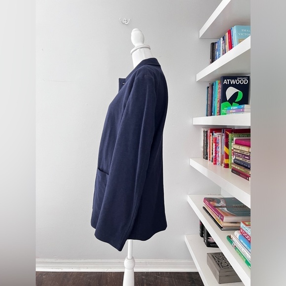 Hugo Boss NWT Navy Wool Blend lightweight Coat for Men size 42L - Picture 2 of 16
